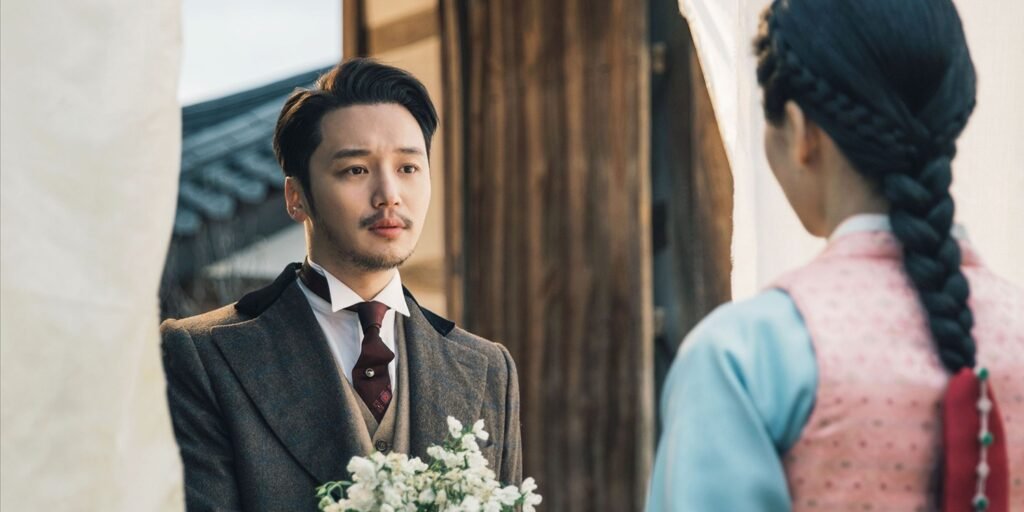 Cast of Mr. Sunshine in a tense confrontation