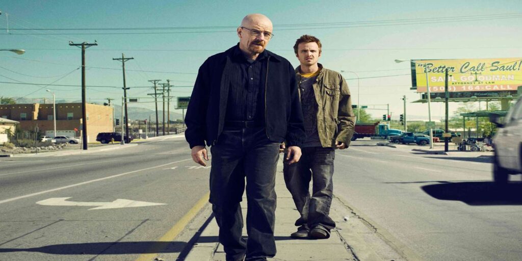 Jesse Pinkman and Walter White