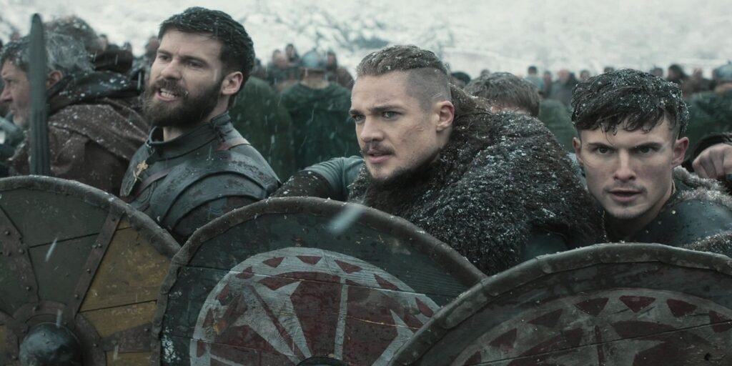 A pivotal battle scene from The Last Kingdom Season 4