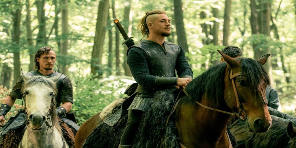 Uhtred of Bebbanburg in a tense confrontation during The Last Kingdom Season 4
