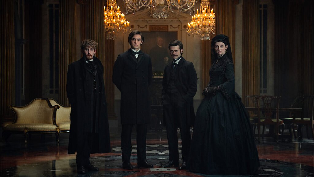 The Guinness siblings in House of Guinness Season 1